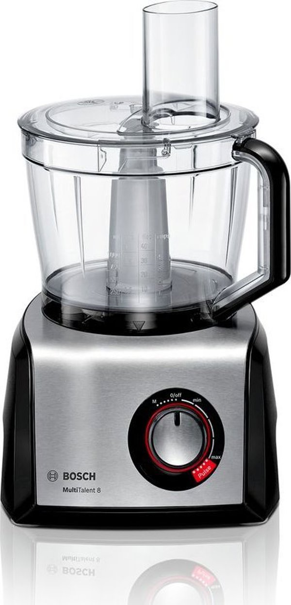 Κουζινομηχανή Bosch MC812M844 1250W, Μαύρο/Inox, 3.9L