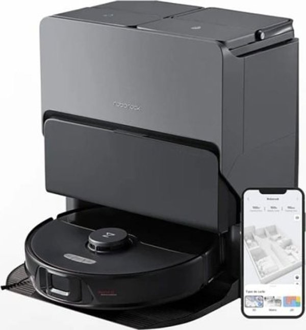 Ρομπότ καθαρισμού Roborock S8 Max Ultra μαύρο