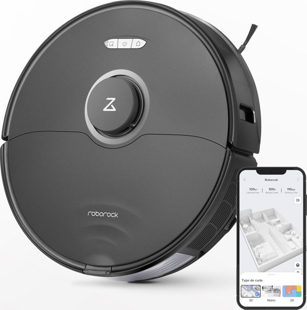 Ρομπότ καθαρισμού Roborock S8 Black