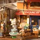 Robotime ROBOTIME Συναρμολογούμενο Ξύλινο Μοντέλο Παζλ 3D - Βιβλιοπωλείο στη Γωνία