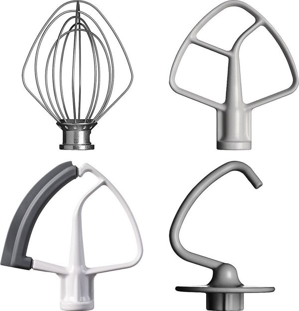 KitchenAid 5KSM175PSEER Πολυλειτουργικό Μίξερ Πλανητικό Κόκκινο με 3 Εξαρτήματα και Κάδο 4.8L