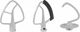 KitchenAid 5KSM175PSEER Πολυλειτουργικό Μίξερ Πλανητικό Κόκκινο με 3 Εξαρτήματα και Κάδο 4.8L