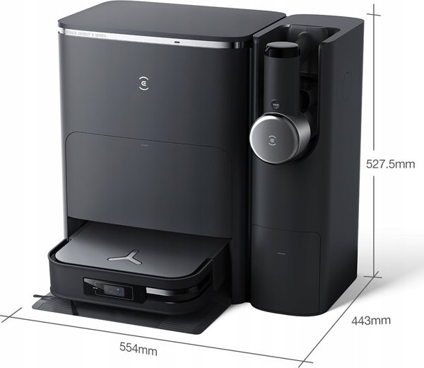 Ρομπότ καθαρισμού Ecovacs Deebot X2 Combo + κάθετη σκούπα