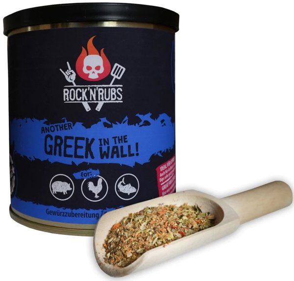 Rock N Rubs Άλλος Έλληνας Στον Τοίχο - Μείγμα Μπαχαρικών για Ψητά 140g
