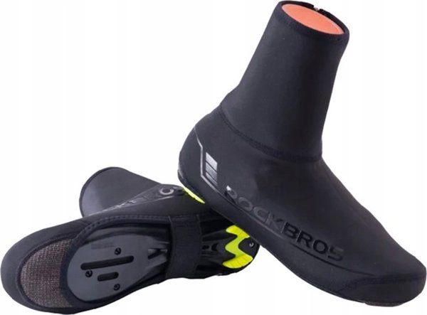 RockBros Ochraniacze na buty rowerowe wodoodporne rozmiary L / XL czarne ROCKBROS