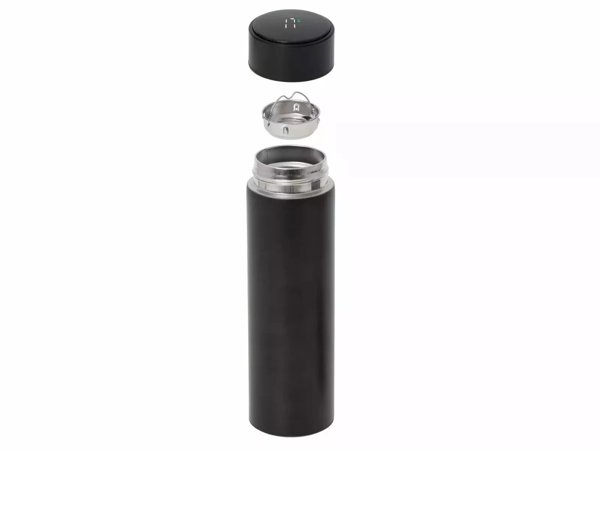 RoGer Θερμός Κούπα Smart LED 500ml Μαύρο