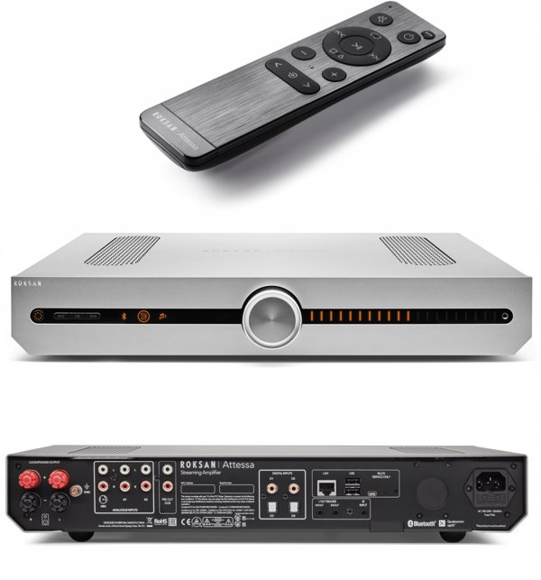 Roksan ATTESSA - ενισχυτής all-in-one Χρώμα: Ασημί