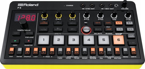 Roland AIRA Compact P-6 Δημιουργικό Δειγματολήπτης