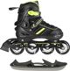 Ρολάκια Nils Extreme NH18191 με εναλλάξιμη λεπίδα ρυθμιζόμενα μαύρα μ. 29-33