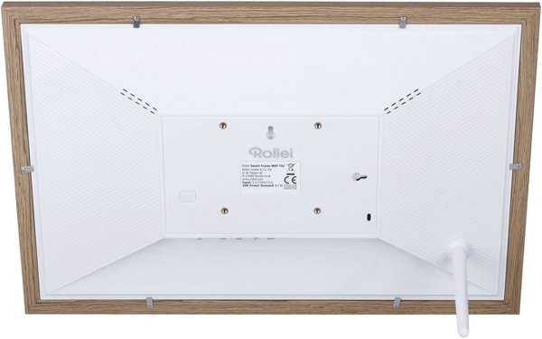 Rollei 152 ψηφιακή κορνίζα για φωτογραφίες Ξύλο 39,6 εκ (15,6") Οθόνη αφής Wi-Fi