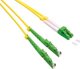 Roline ROLINE καλώδιο οπτικών ινών duplex 9/125m OS2, LSH/LC, APC γυαλισμένο, LSOH, κίτρινο, 10 m