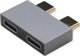 Προσαρμογέας Roline ROLINE USB 3.2 Gen 2, 2x USB τύπου C - 2x τύπου C, M/F, ασημί