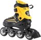 Ρόλερ Nils Extreme NH18190 με εναλλάξιμη λεπίδα ρυθμιζόμενα μαύρα μέγεθος 34-38
