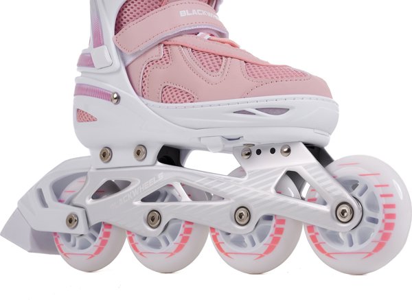 Ρόλερ Blackwheels Flex Pro αναψυχής ρυθμιζόμενα ροζ ν. 39-42