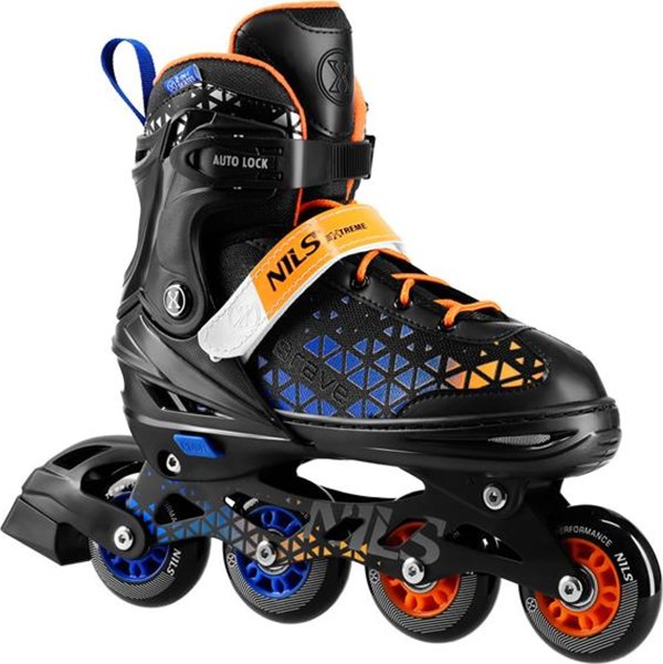 Ενσωματωμένα πατίνια Nils Extreme NH18190A 4in1 BRAVE SKATES ΜΠΛΕ-ΠΟΡΤΟΚΑΛΙ ΜΕΓΕΘΟΣ. Μ(34-38) ΜΕ ΔΙΑΣΤΑΣΕΙΣ. PL. NILS EXTREME HOCKEY 13814228 5907695556896