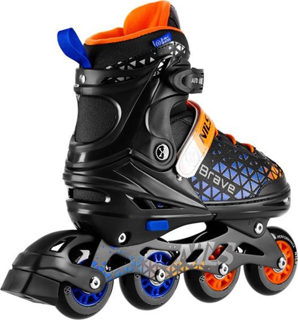 Ενσωματωμένα πατίνια Nils Extreme NH18190A 4in1 BRAVE SKATES ΜΠΛΕ-ΠΟΡΤΟΚΑΛΙ ΜΕΓΕΘΟΣ. Μ(34-38) ΜΕ ΔΙΑΣΤΑΣΕΙΣ. PL. NILS EXTREME HOCKEY 13814228 5907695556896