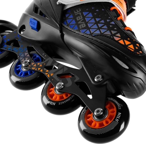 Ενσωματωμένα πατίνια Nils Extreme NH18190A 4in1 BRAVE SKATES ΜΠΛΕ-ΠΟΡΤΟΚΑΛΙ ΜΕΓΕΘΟΣ. Μ(34-38) ΜΕ ΔΙΑΣΤΑΣΕΙΣ. PL. NILS EXTREME HOCKEY 13814228 5907695556896