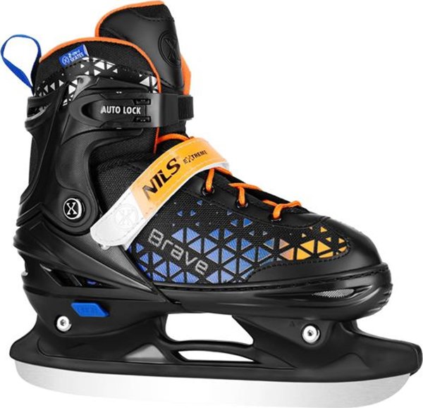 Ενσωματωμένα πατίνια Nils Extreme NH18190A 4in1 BRAVE SKATES ΜΠΛΕ-ΠΟΡΤΟΚΑΛΙ ΜΕΓΕΘΟΣ. Μ(34-38) ΜΕ ΔΙΑΣΤΑΣΕΙΣ. PL. NILS EXTREME HOCKEY 13814228 5907695556896