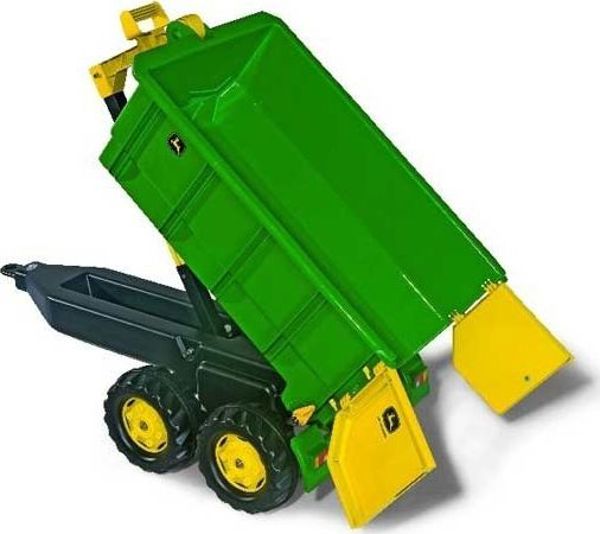 Rolly Toys Rolly Toys μεγάλο τρέιλερ δύο αξόνων John Deere Dump Truck 7678237 4006485125098