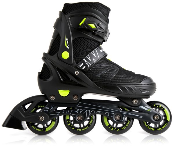 Ρυθμιζόμενα πατίνια Blackwheels Sonic πράσινο-μαύρο αρ. 40-43