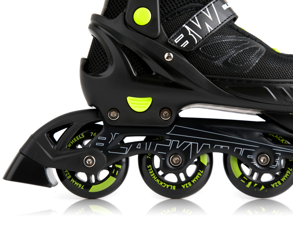 Ρυθμιζόμενα πατίνια Blackwheels Sonic πράσινο-μαύρο αρ. 40-43