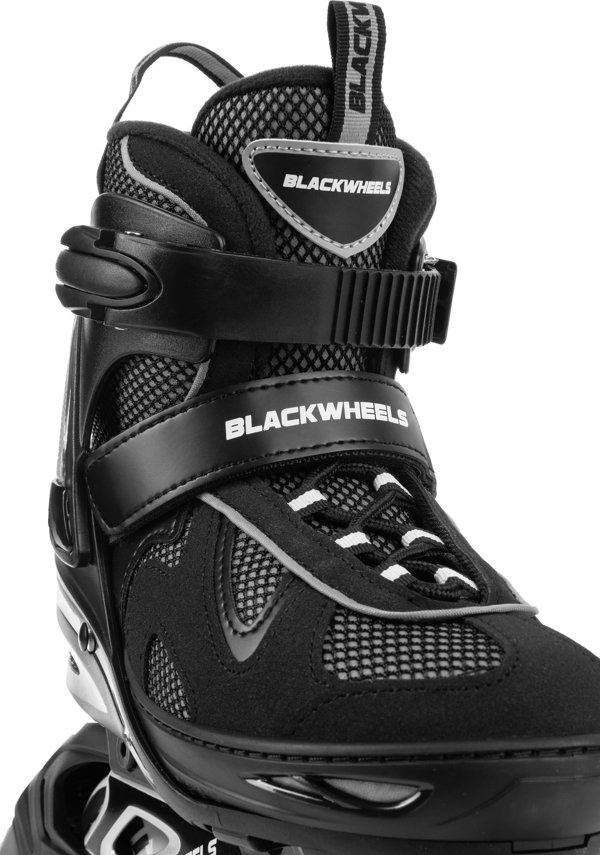 Ρόδες Blackwheels Flex Pro αναψυχής ρυθμιζόμενες μαύρες μ. M
