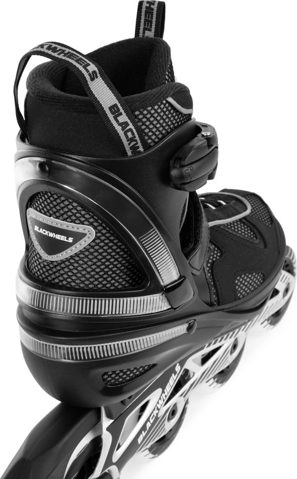 Ρόδες Blackwheels Flex Pro αναψυχής ρυθμιζόμενες μαύρες μ. M