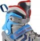 Nils Extreme Ρυθμιζόμενα Πατίνια Inline NH18192 με Εναλλάξιμη Λεπίδα, Γκρι, Μέγεθος 29-33