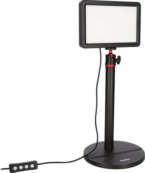 Rollei Lumis Key-Light, LED φωτισμός βίντεο με επιτραπέζιο τρίποδο και τηλεχειριστήριο με καλώδιο για φωτισμό ροής βίντεο και συνεδρίων 28555 cza