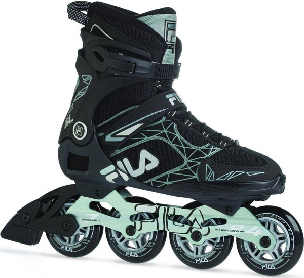 Fila Legacy Pro 84 Ανδρικά Inline Πατίνια Fitness, Μαύρα, Μέγεθος 42.5