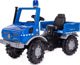 Rolly Toys Truck Pedal Car Unimog Merc-Benz Police 7966506 4006485038251