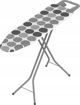Rorets Next Σιδερώστρα Space Grey, Επιφάνεια 32x112cm με Μεταλλικό Πλέγμα, Βάση Σιδήρου και Σύστημα Ασφαλείας