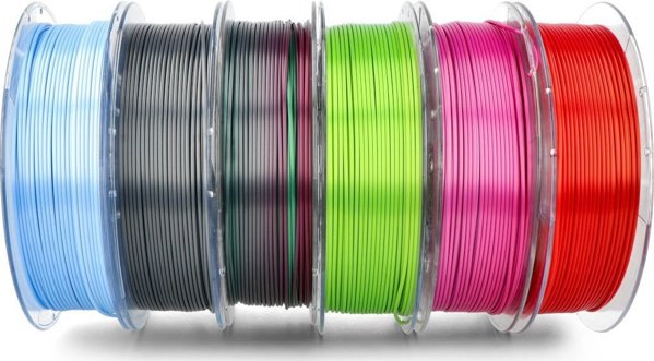 Σετ Νημάτων ROSA-PLAST Rosa3D PLA 1,75mm 6x350g - Πολύχρωμο Μετάξι