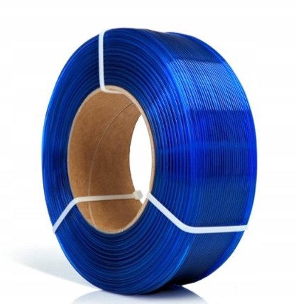 ROSA-PLAST Filament Refill Rosa3D PETG Standard 1,75mm 1kg - Blue Sky Transparent}