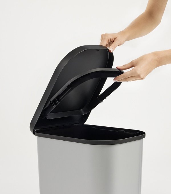 Rotho Κάδος Απορριμμάτων με Πεντάλ RIBO Μπλε 35L