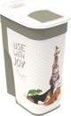 Δοχείο Rotho για τροφή κατοικιδίων 4.1 L/1.8 kg FLO cappuccino