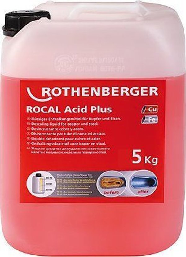 Συμπυκνωμένο καθαριστικό αφαλάτωσης Rothenberger Roclean F3X 30kg