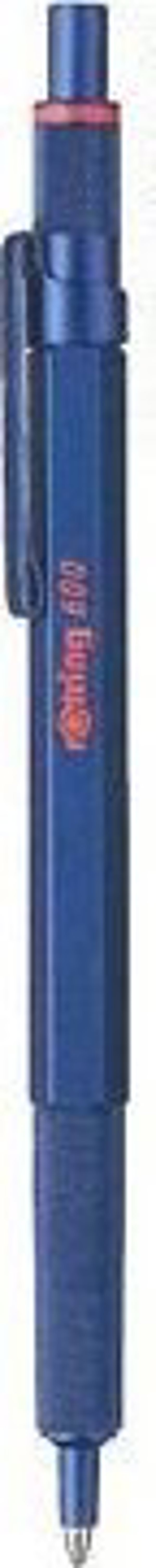 Rotring 600 Στυλό Διαρκείας Metallic Blue - Αυτόματο Στυλό Μεταλλικό Μπλε