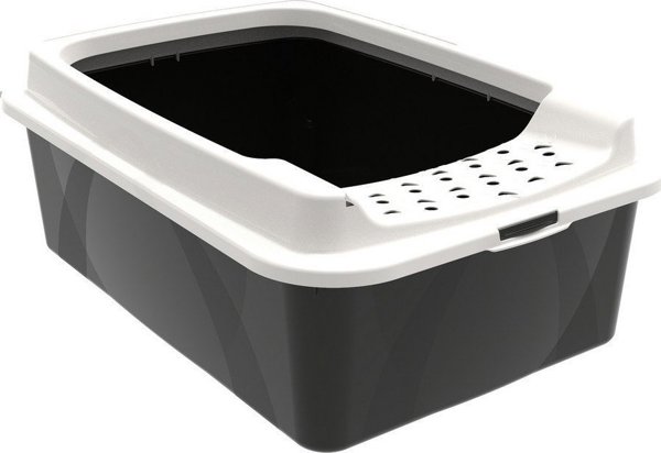 Rotho Λεκάνη Γάτας Rotho My Pet Bonnie Eco Λευκή/Μαύρη