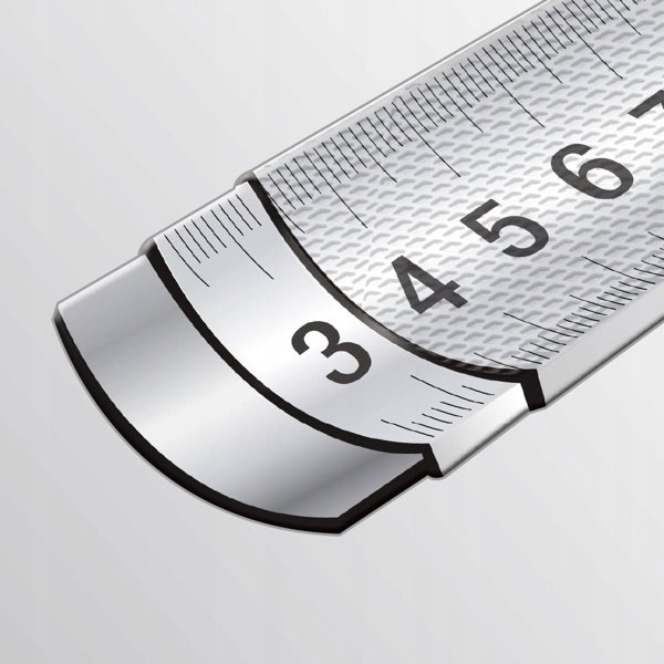 Μετροταινία INOX RUBBER 8 m x 25 mm