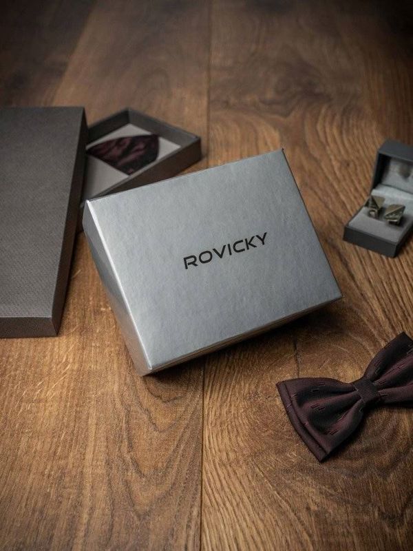 Rovicky Elegant ανδρική ζώνη από φυσικό δέρμα με χαρακτηριστική υφή Rovicky 105 8734185 5903051101465