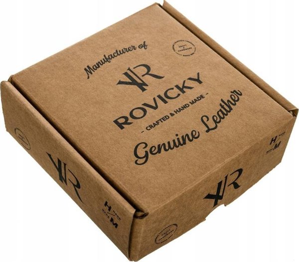 Ανδρική δερμάτινη ζώνη Rovicky Wide με παραδοσιακή αγκράφα Lumarko! 14269760 5903051186608