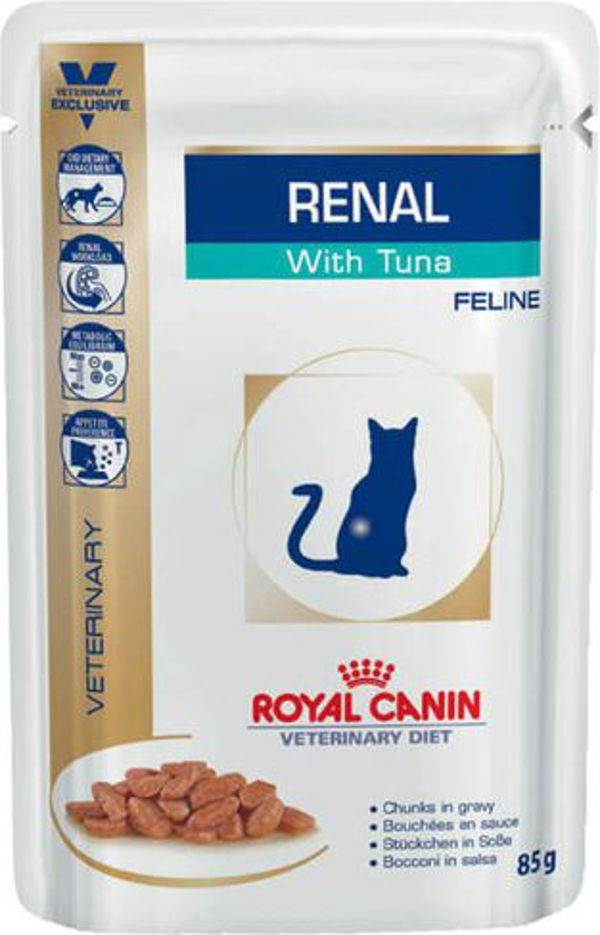 Royal Canin ΓΑΤΑΣ ΔΙΑΤΡΟΦΗ RENAL 85G ΤΟΝΟΣ/ΤΟΝΟΣ 1473650 9003579000519