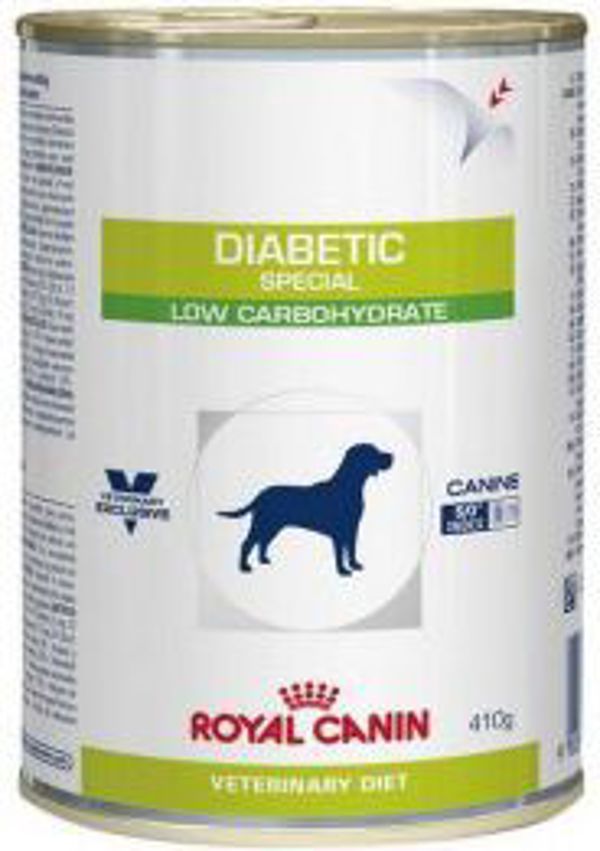 Royal Canin Κτηνιατρική Δίαιτα Σκύλου Διαβητική Ειδική κονσέρβα 410g