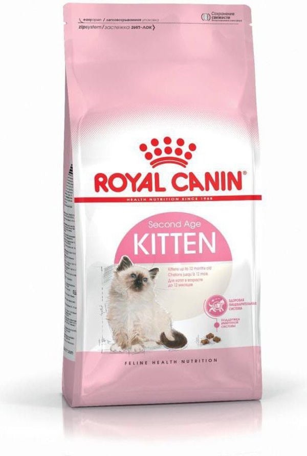 Royal Canin Kitten ξηρά τροφή για γατάκια από 4 έως 12 μηνών 4kg