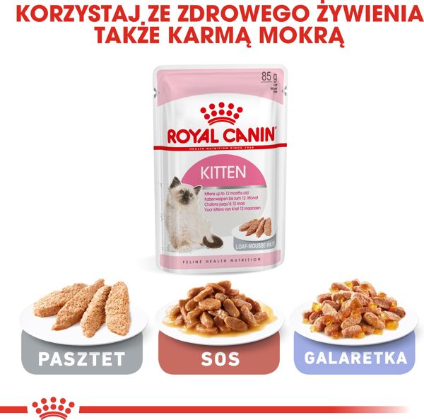 Royal Canin Kitten ξηρά τροφή για γατάκια από 4 έως 12 μηνών 4kg