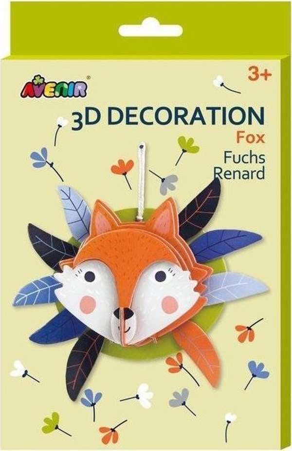 Russell Hobbs 3D Διακοσμητικό Αλεπού, DIY Κατασκευή για Παιδιά 5+ Ετών