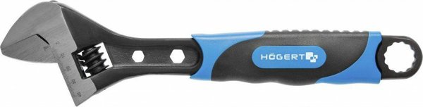 Högert Technik Ρυθμιζόμενο Γαλλικό Κλειδί 10" 250mm HT1P554 από Ατσάλι Χρωμίου-Βαναδίου