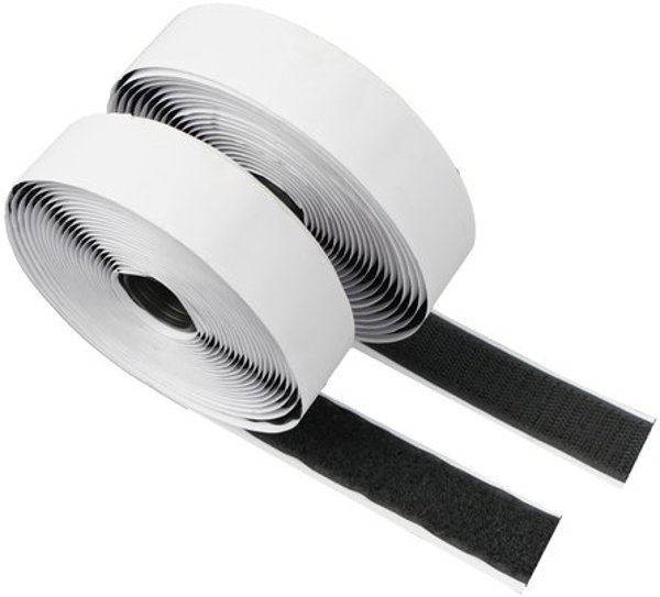 Αυτοκόλλητο Velcro μαύρο 5m x 2,5cm Ruhhy 24237