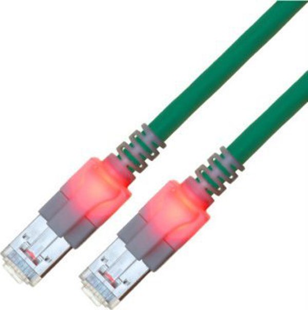 Καλώδιο SACON saCon S/FTP κατ. 6 (κλάση E), LSOH, τυρκουάζ, 0,5 μ